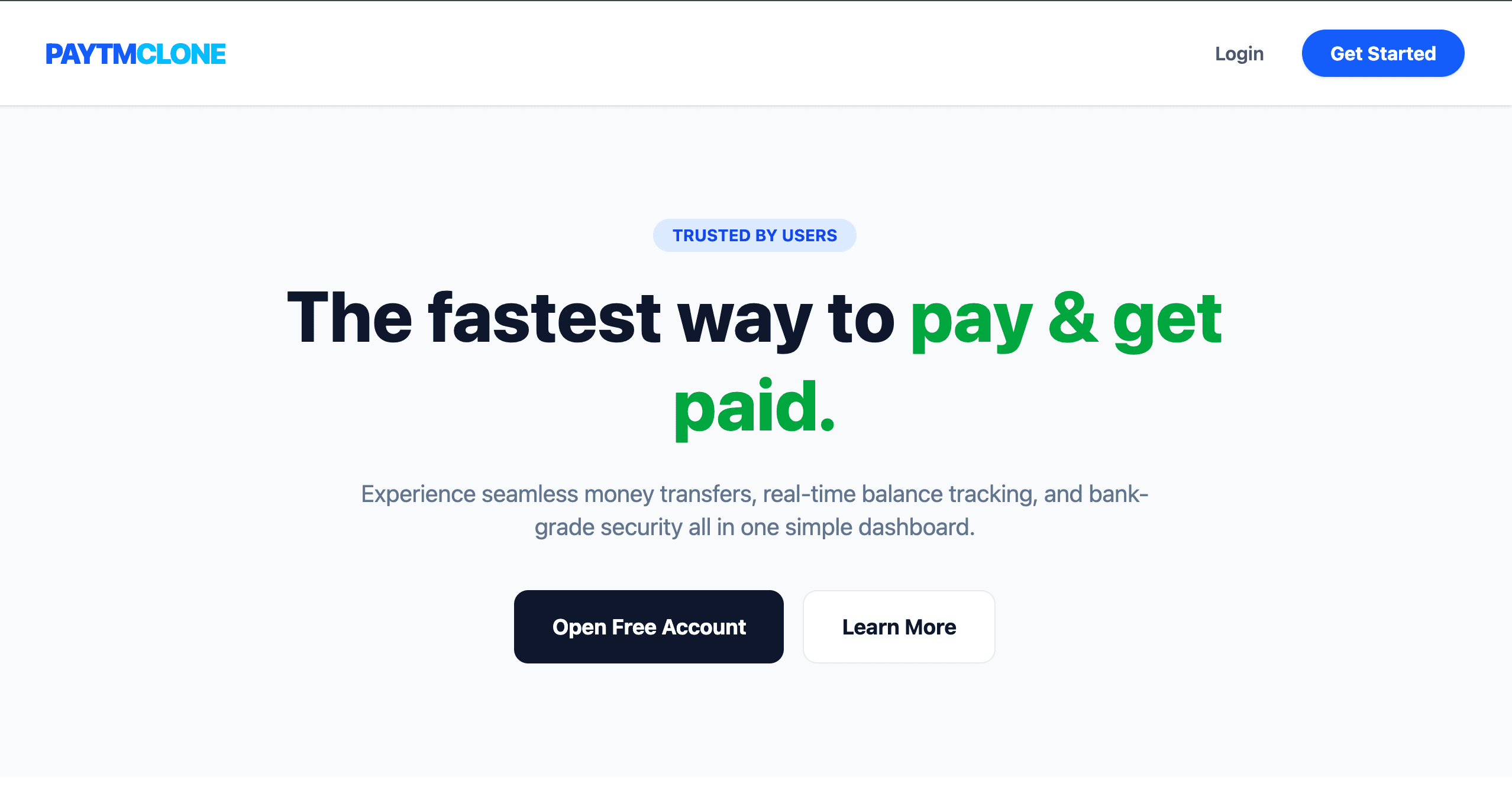 Paytm Clone